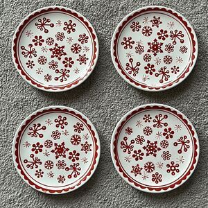 Holiday Home Snowflake ❄️ Dessert Plates!